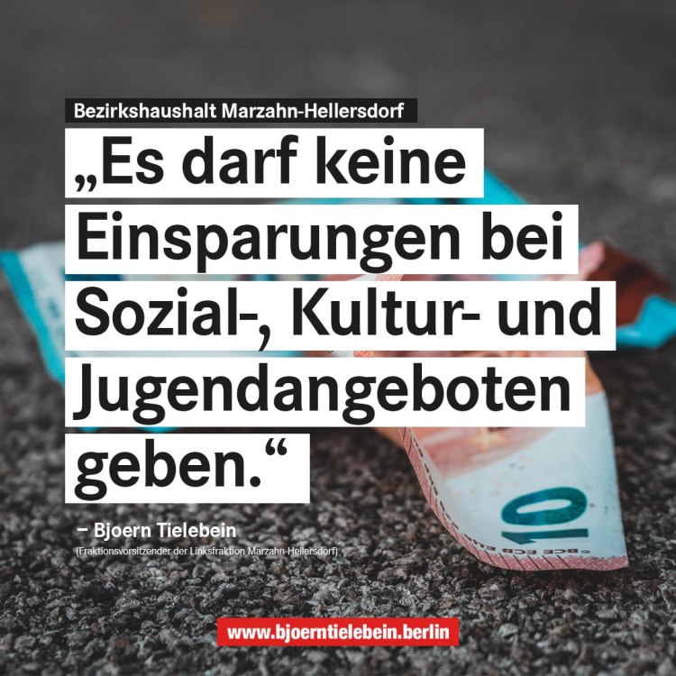 Haushaltssperre und mehr als 200 unbesetzte Personalstellen – Bezirksamt muss&nbsp;handeln!